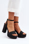 Heel sandals model 194142 Step in style