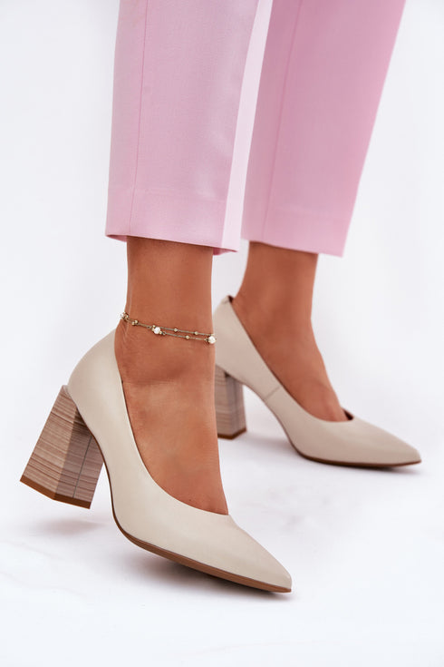 Block heel pumps model 213892 Step in style