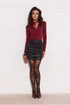Short skirt model 220896 Roco Fashion