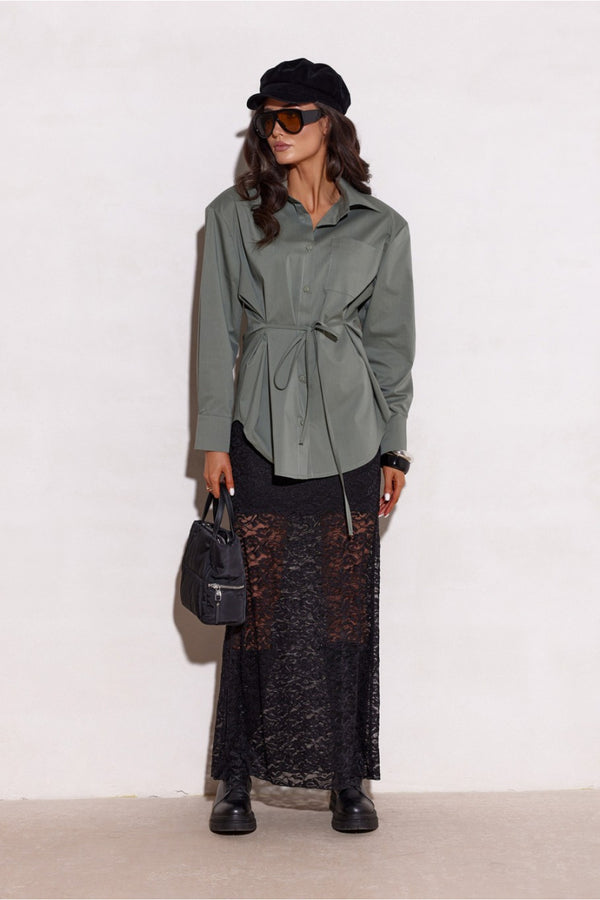 Long sleeve shirt model 220906 Roco Fashion