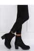 Heel boots model 135821
