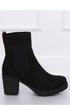Heel boots model 135821