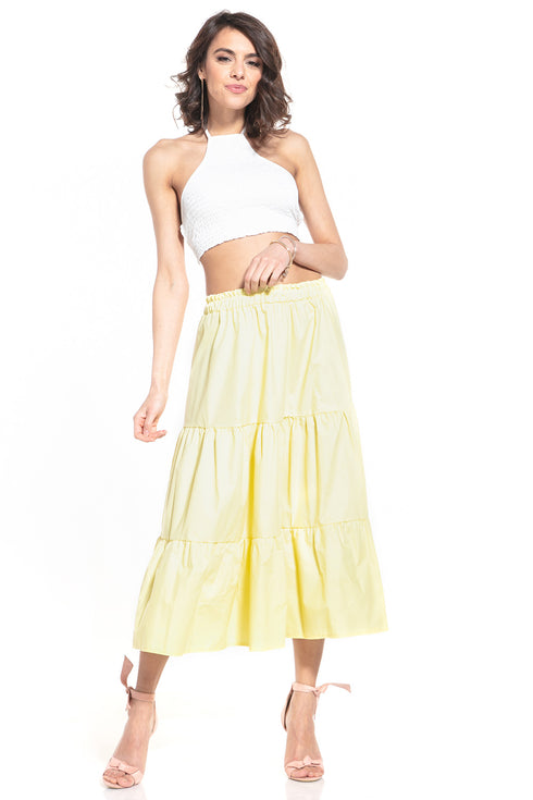 Long skirt model 152906 Tessita