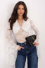 Lace blouse model 222810 Factory Price
