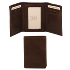 Portefeuille homme NOVE en cuir pleine fleur 3 volets