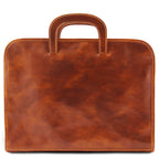 Serviette conférencier homme cuir pleine fleur A4 SORRENTO
