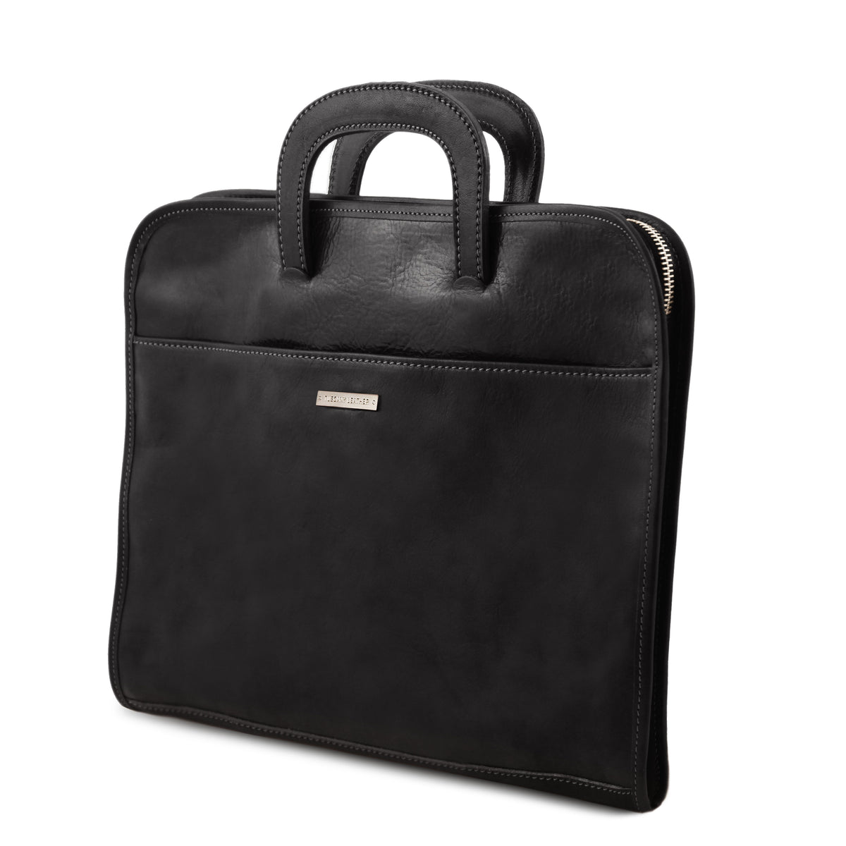 Serviette conférencier homme cuir pleine fleur A4 SORRENTO