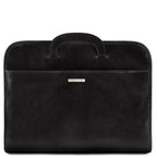 Serviette conférencier homme cuir pleine fleur A4 SORRENTO