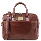Cartable homme cuir pleine fleur ordinateur 15,6 pouces URBINO