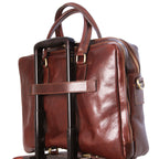 Cartable cuir pour ordinateur 15,6 pouces 2 compartiments URBINO