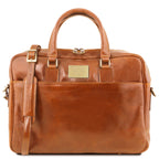 Cartable cuir pour ordinateur 15,6 pouces 2 compartiments URBINO