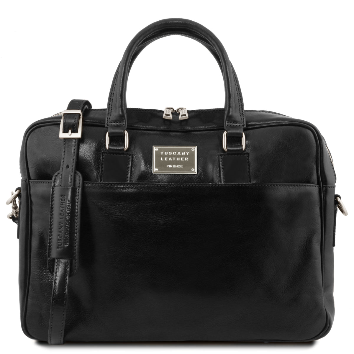 Cartable homme cuir pleine fleur ordinateur 15,6 pouces URBINO