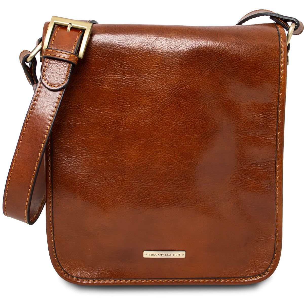 Sac bandoulière homme LORENZO cuir tablette 10 pouces Main image