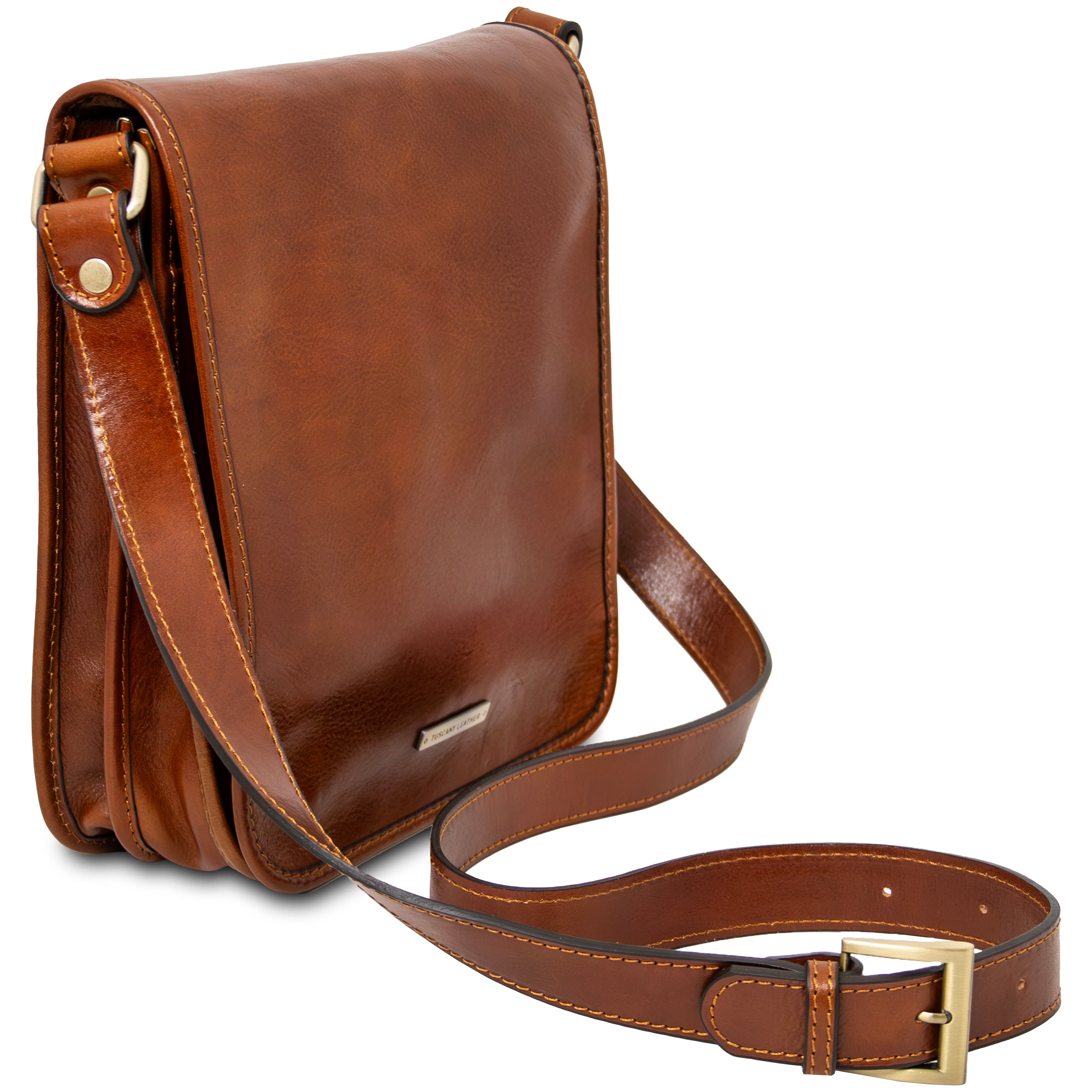 Sac bandoulière homme LORENZO cuir tablette 10 pouces Secondary image