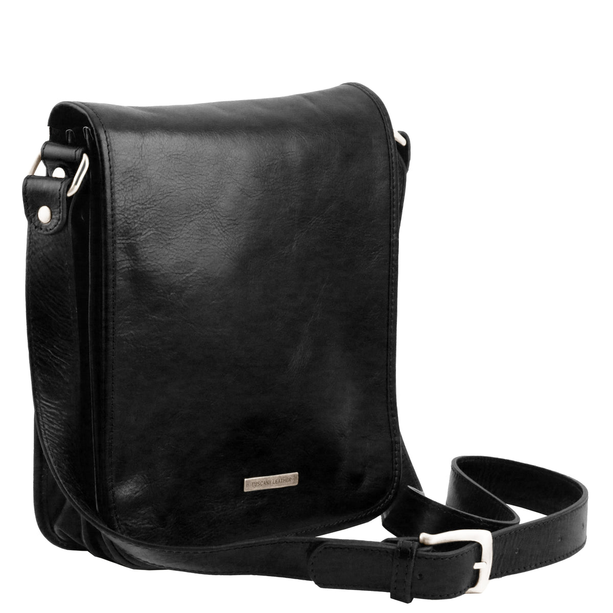 Sac bandoulière homme LORENZO cuir tablette 10 pouces