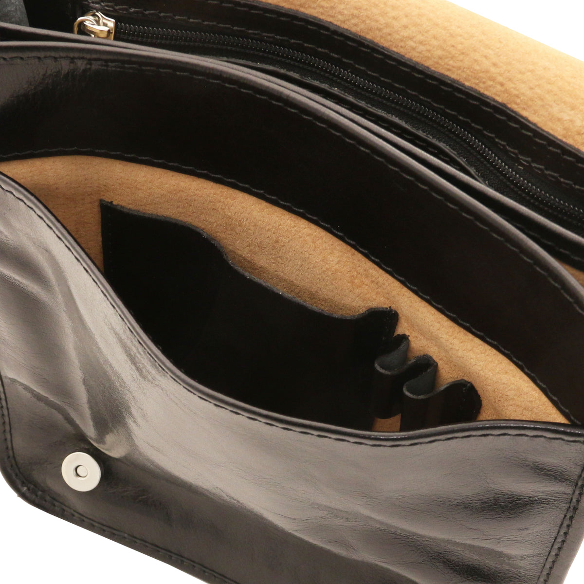 Sac bandoulière homme LORENZO cuir tablette 10 pouces