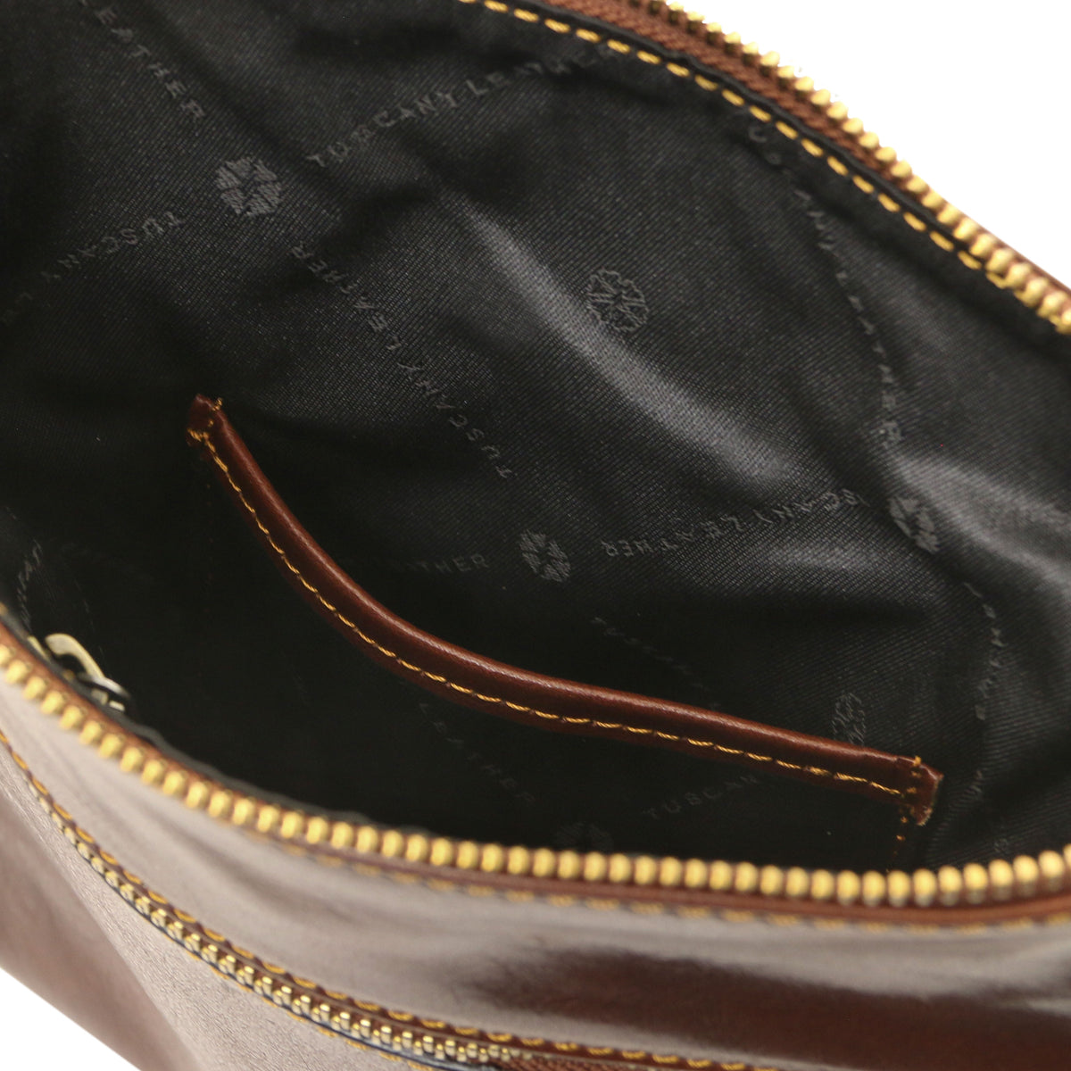 Sac bandoulière homme JASON en cuir pleine fleur compact