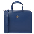 PALERMO — Serviette business en cuir Saffiano 3 compartiments