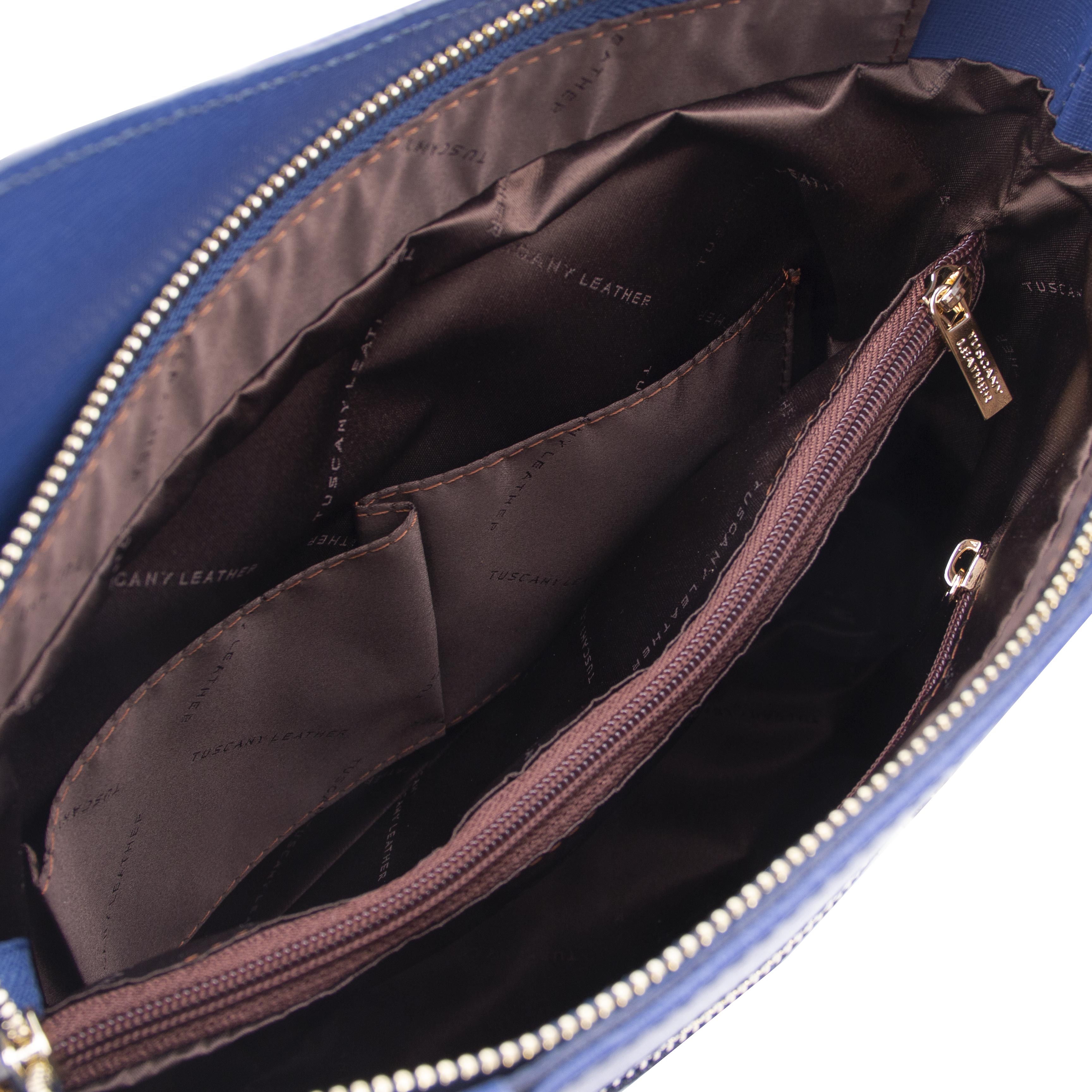 Patty - Sac cabas convertible en cuir Saffiano