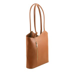 Patty - Sac cabas convertible en cuir Saffiano