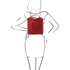Patty - Sac cabas convertible en cuir Saffiano