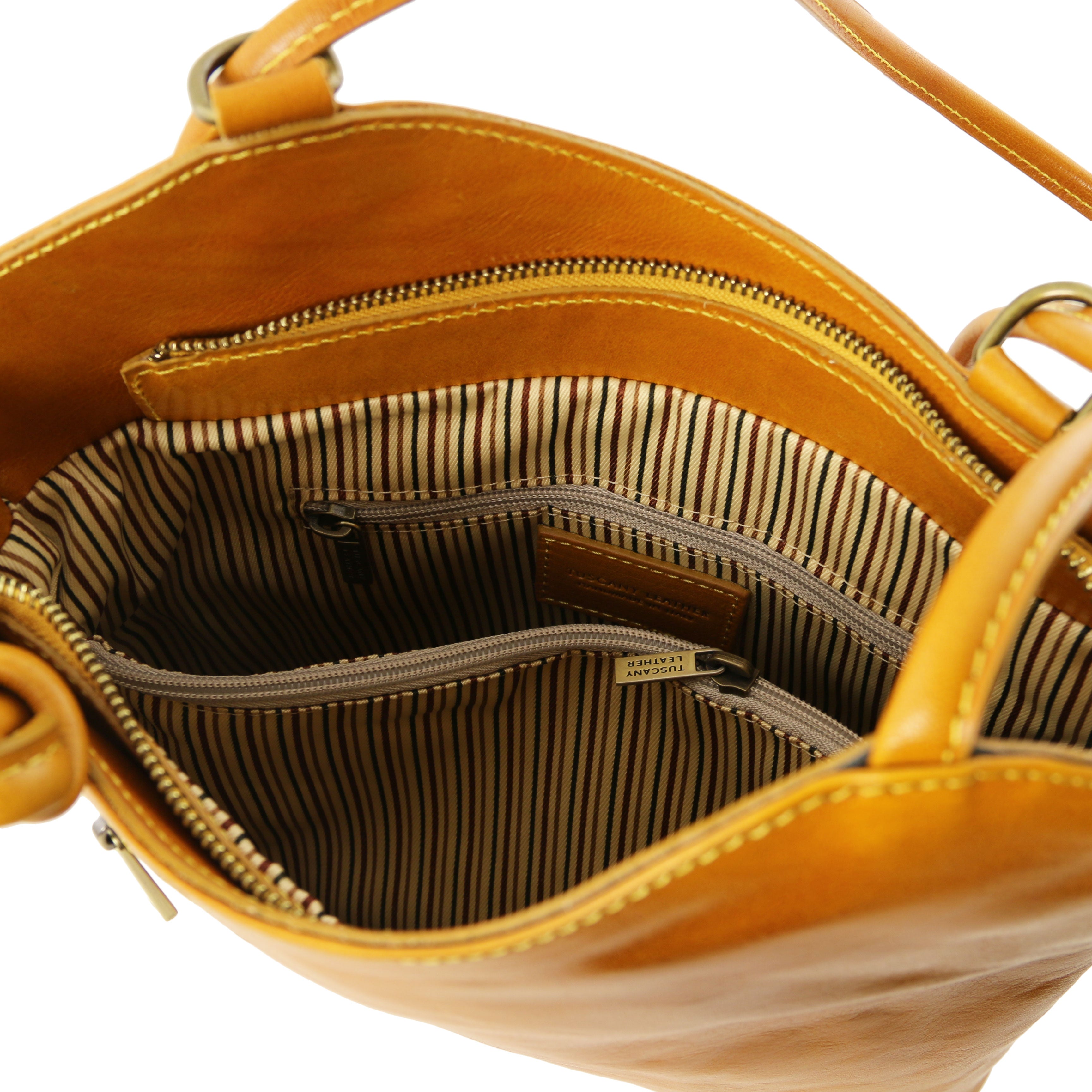 PATTY — Sac convertible cuir pleine fleur italien