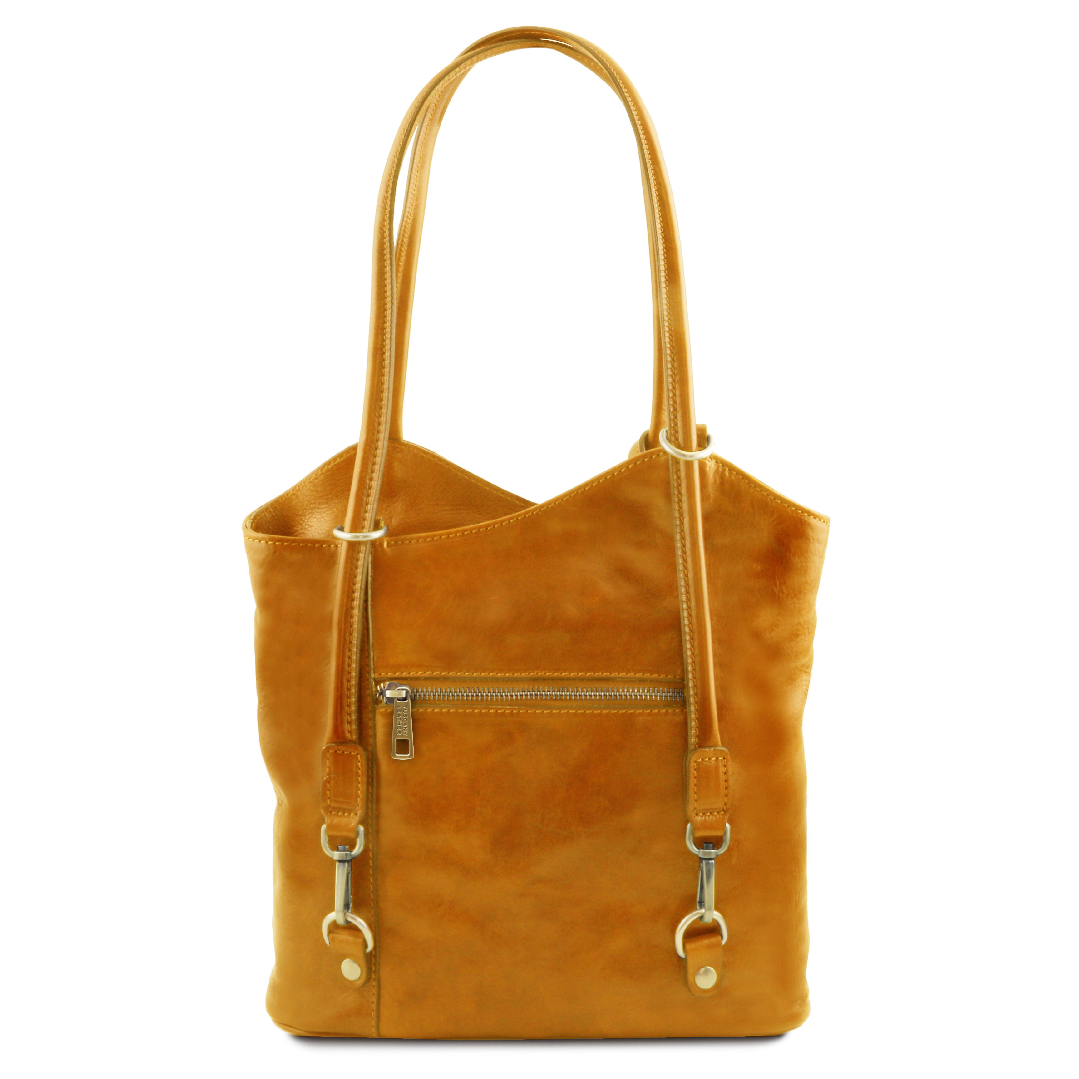 PATTY — Sac convertible cuir pleine fleur italien