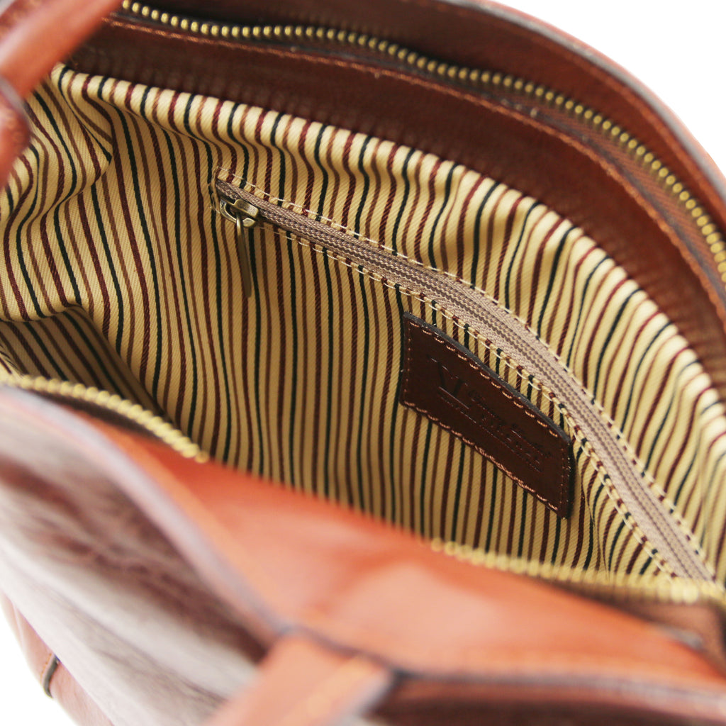 PATTY — Sac convertible cuir pleine fleur italien