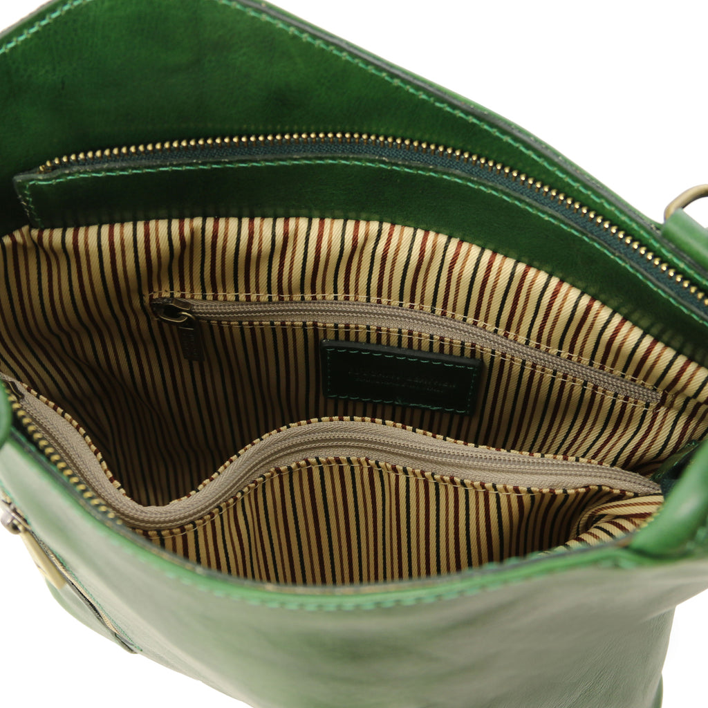 PATTY — Sac convertible cuir pleine fleur italien