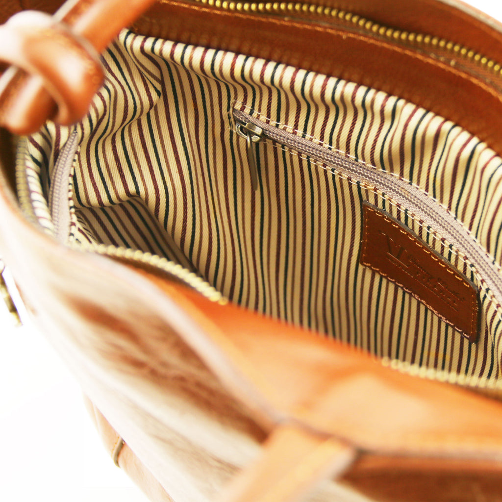 PATTY — Sac convertible cuir pleine fleur italien