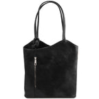 PATTY — Sac convertible cuir pleine fleur italien