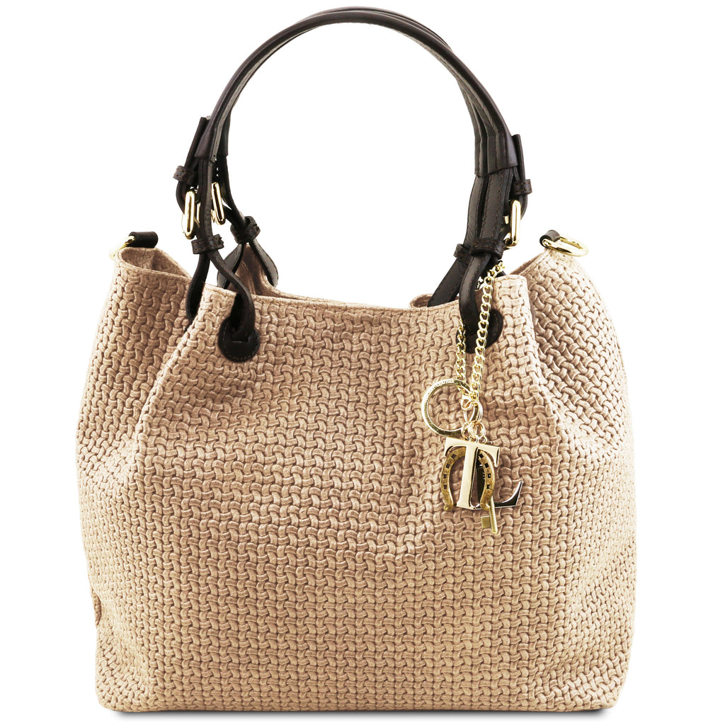 MÉLIA — Sac shopping tressé