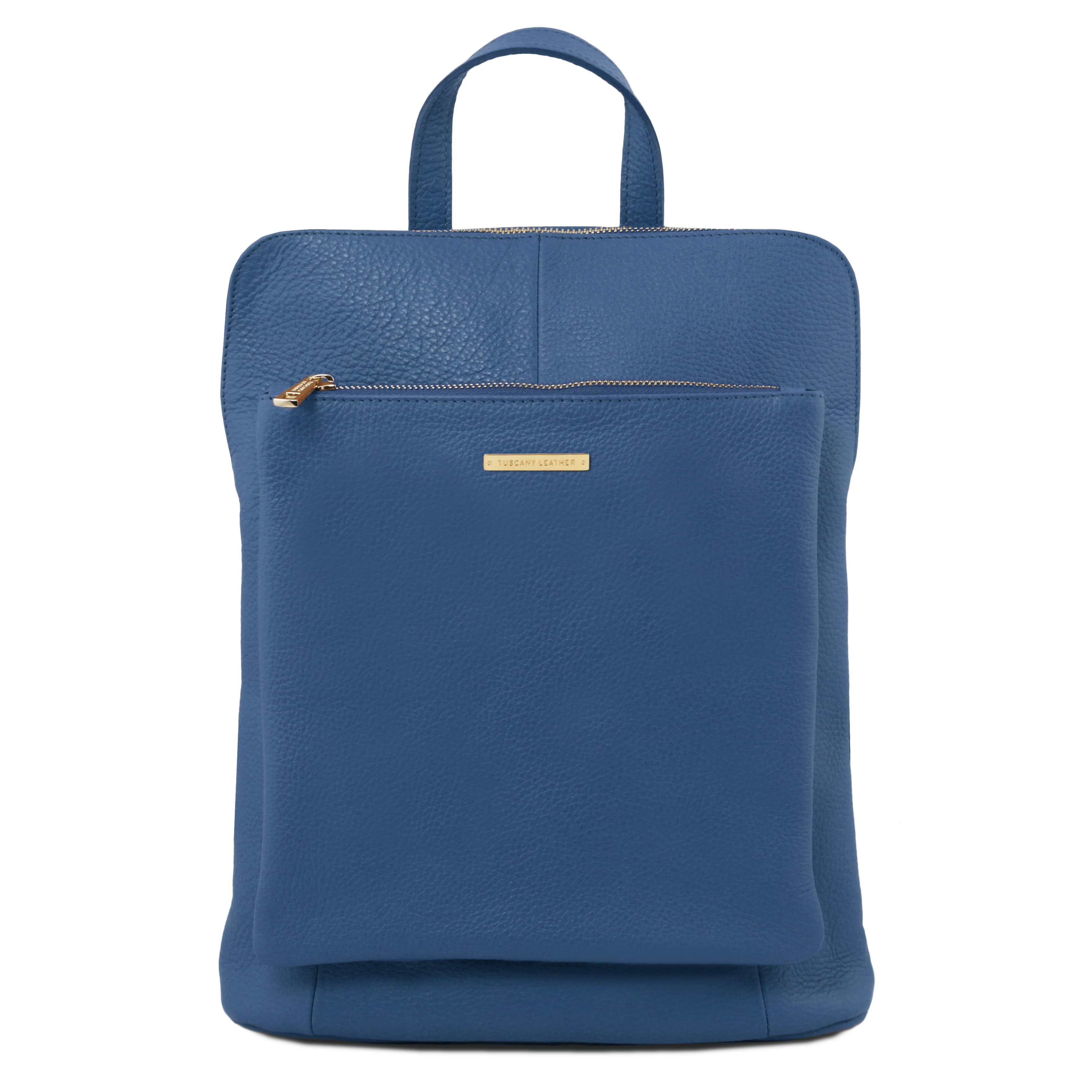 VARENNA — Sac à dos organisé en cuir grainé Image principale du produit