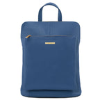 VARENNA — Sac à dos organisé en cuir grainé
