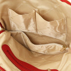VARENNA — Sac à dos organisé en cuir grainé