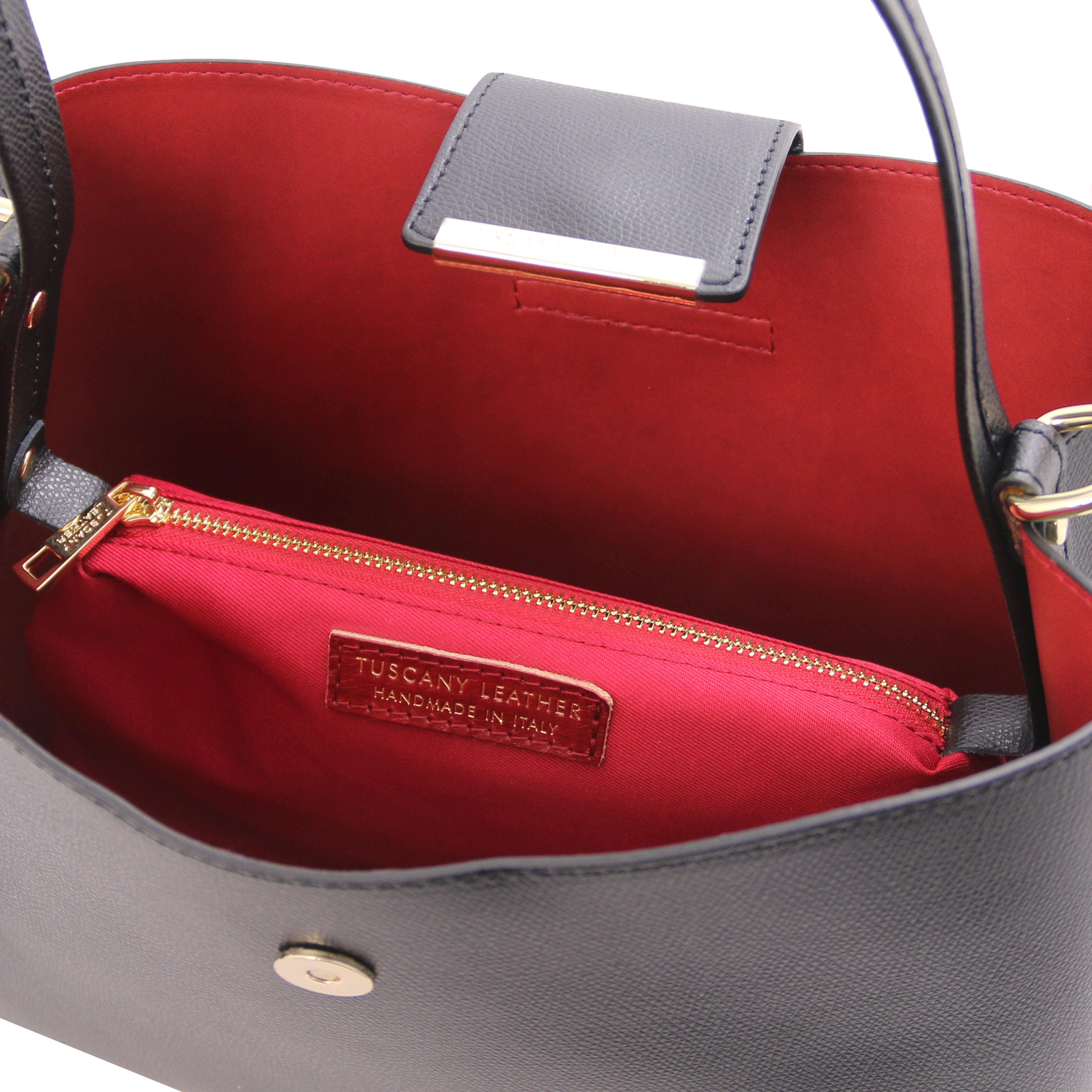 CLIO — Sac seau à fermoir signature