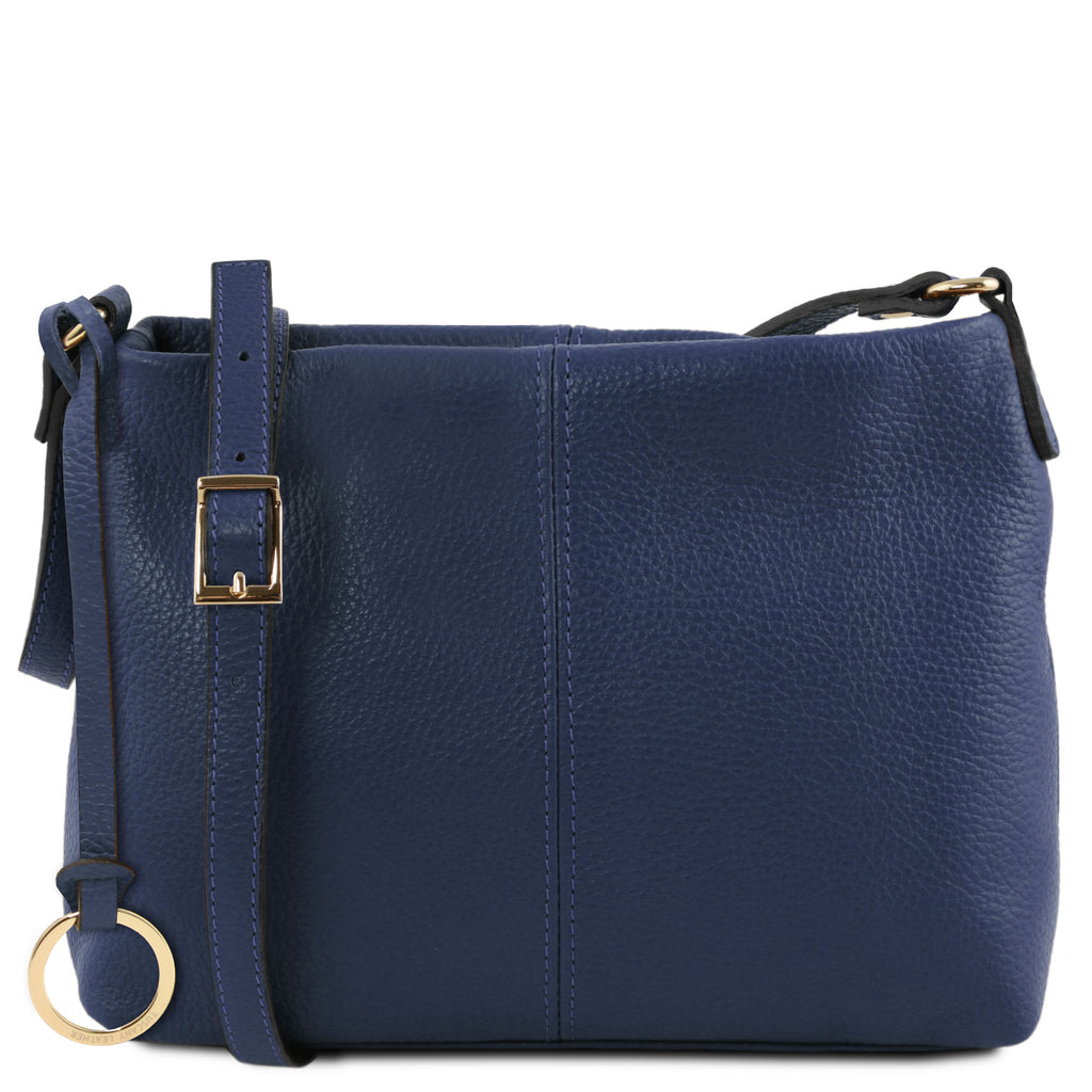 NORA — Sac bandoulière en cuir grainé
