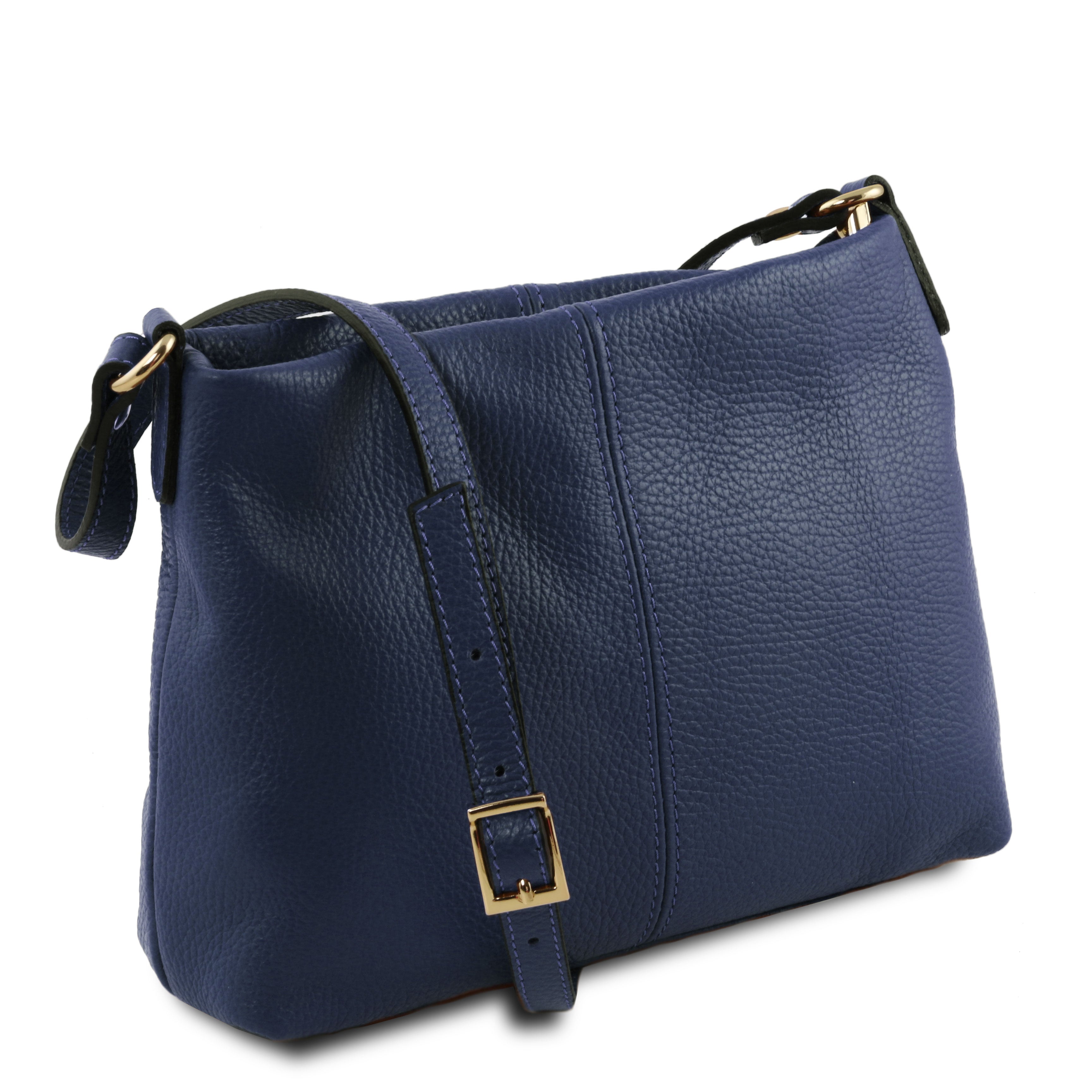 NORA — Sac bandoulière en cuir grainé