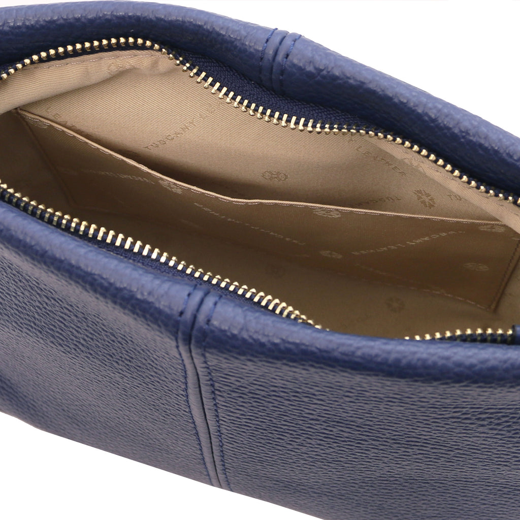 NORA — Sac bandoulière en cuir grainé