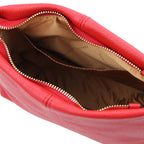 NORA — Sac bandoulière en cuir grainé