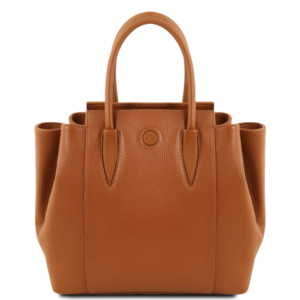 TULIPAN — Tote sculptural à trois compartiments