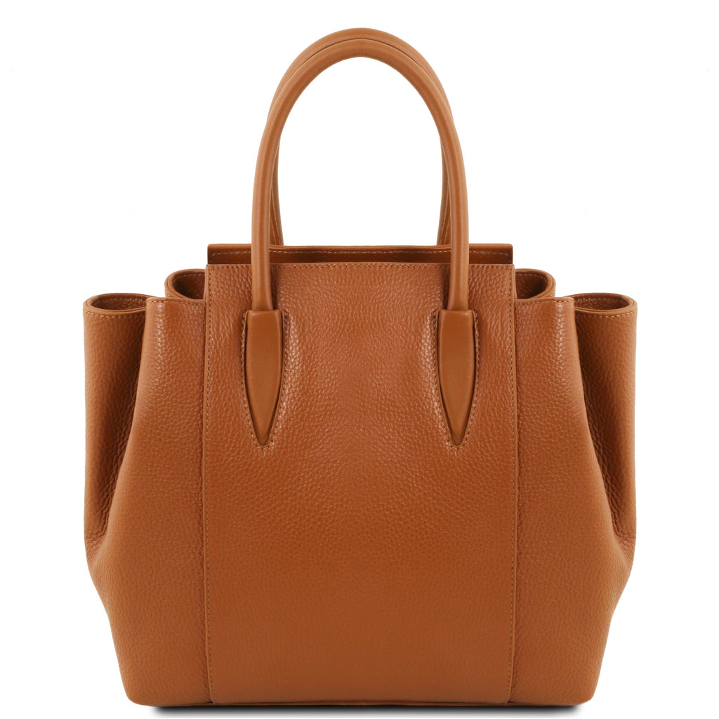TULIPAN — Tote sculptural à trois compartiments