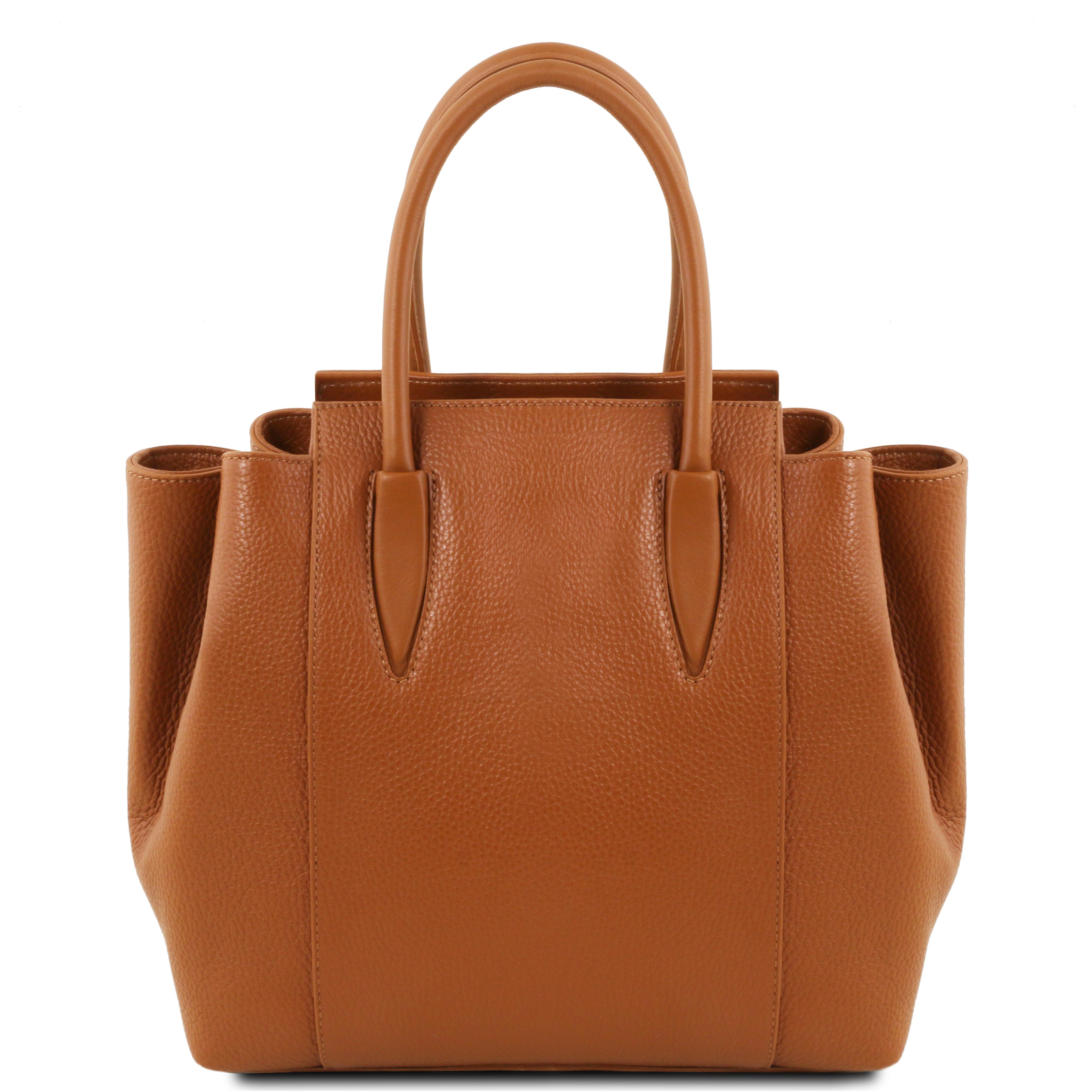 TULIPAN — Tote sculptural à trois compartiments