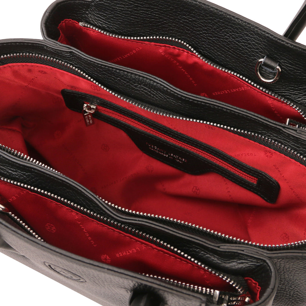 TULIPAN — Tote sculptural à trois compartiments