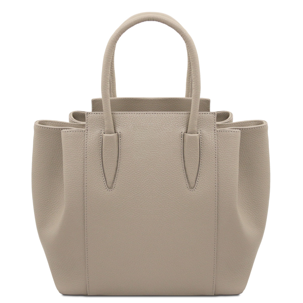 TULIPAN — Tote sculptural à trois compartiments
