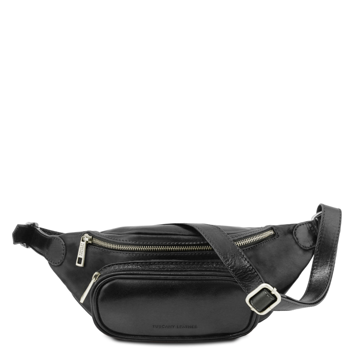 Sac banane homme LUCA cuir pleine fleur bandoulière réglable