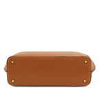 AVENZA — Sac shopper en cuir grainé à 2 compartiments