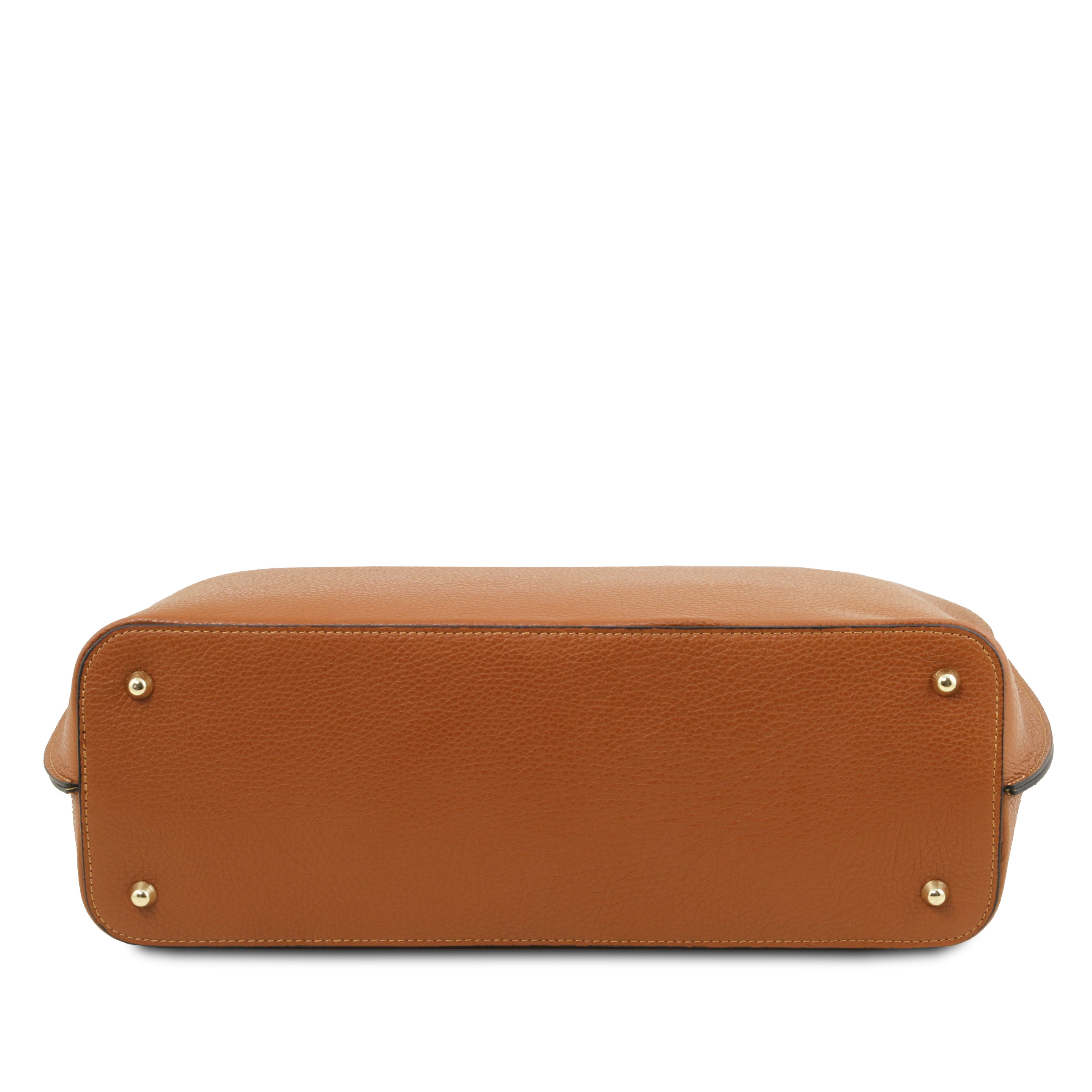 AVENZA — Sac shopper en cuir grainé à 2 compartiments