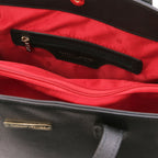 AVENZA — Sac shopper en cuir grainé à 2 compartiments
