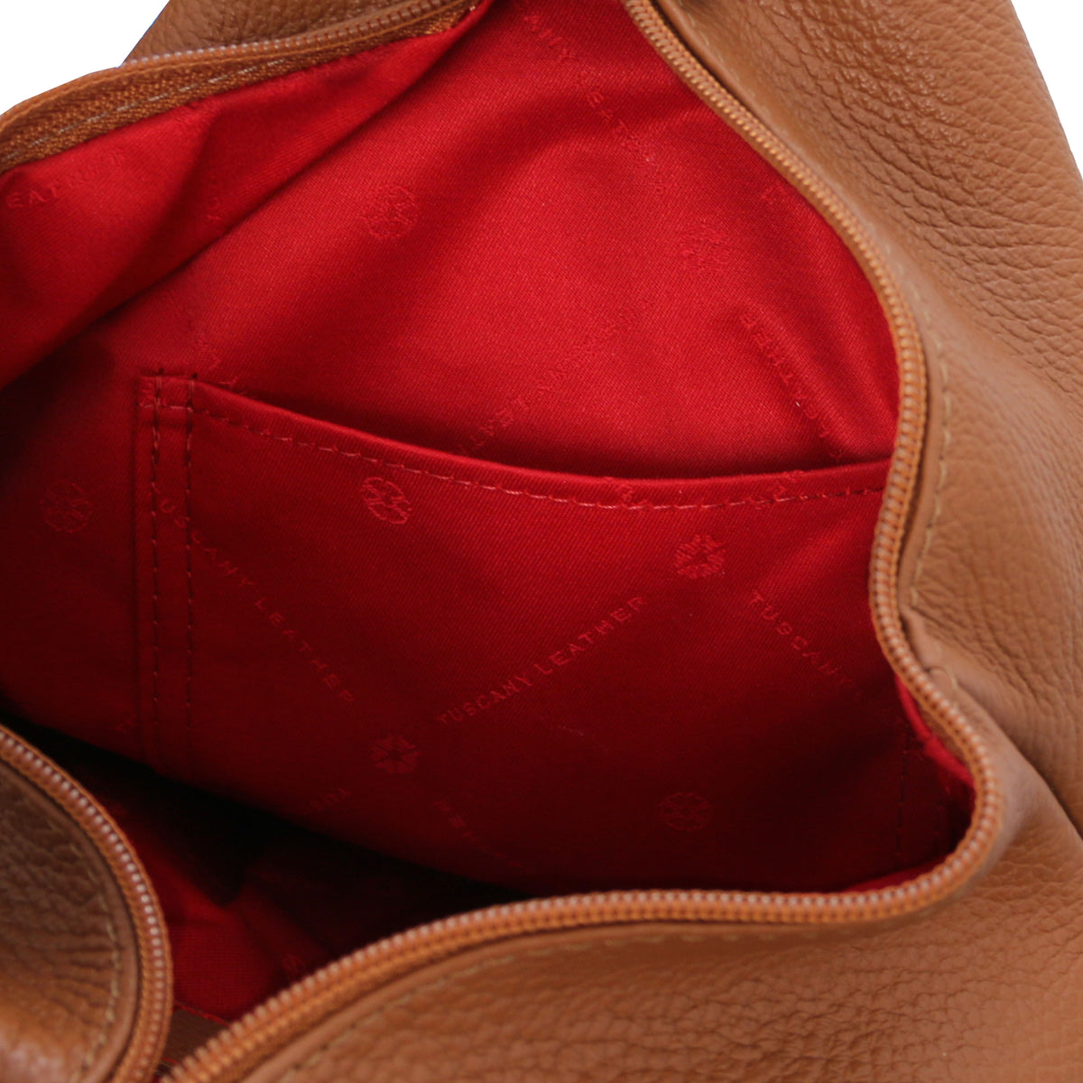 Sac à dos femme SHANGHAI souple en cuir véritable forme arrondie